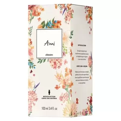 Embalagem de perfume Anni floral da O Boticário