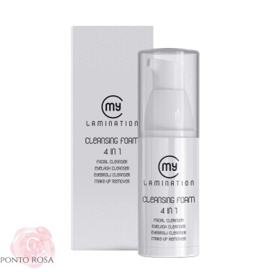 Frasco e embalagem do cleasing foam 4 em 1 my Lamination