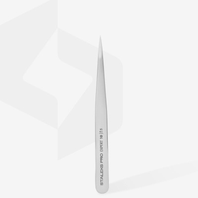 Pinça metálica cinza com texto impresso STALEKS PRO EXPERT 10 Type 1/2