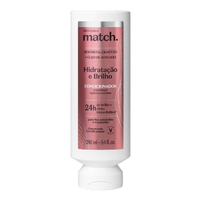 Condicionador O Boticário Match rosa e branco