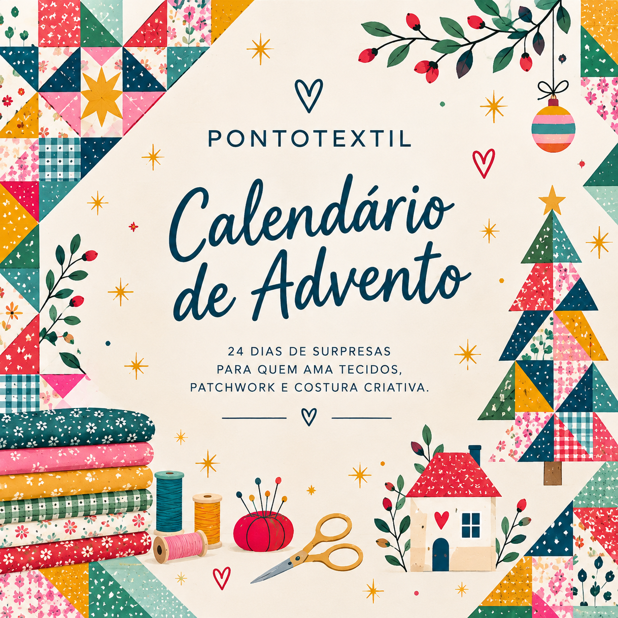 Pontotextil | Calendário do Advento 2026 Pontotextil | Calendário do Advento 2026