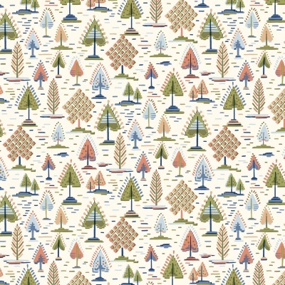 Tecido Liberty | Tree of Life - Arabella Tapestry Blue