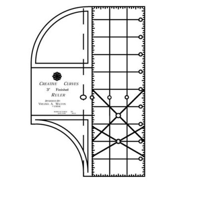 Virginia A. Walton | Régua de Curvas Criativas