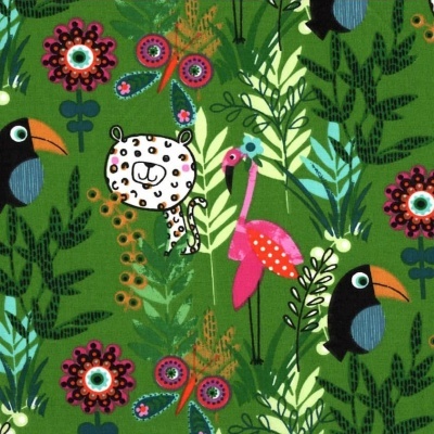 Tecido Plastificado | Selva Colorida