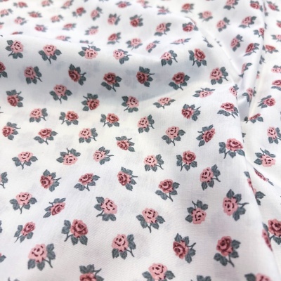 Tecido Poppy | Romantic - Branco