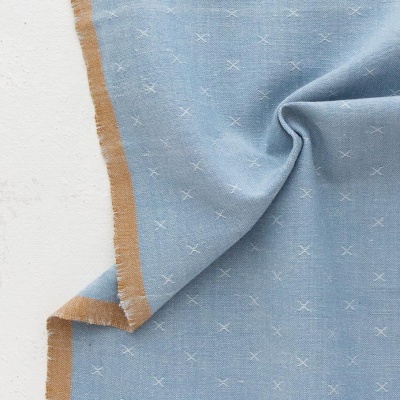 Algodão de Fios Tingidos | Sprout Wovens - Porcelain
