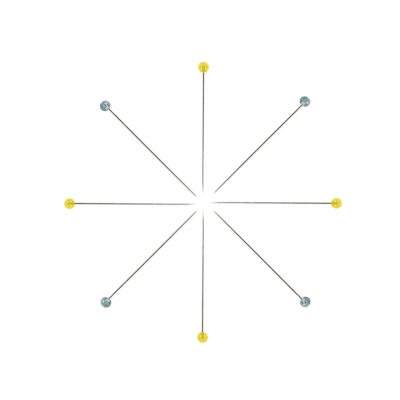 Clover | Alfinetes de Patchwork - 36 mm - ø 0,40 mm