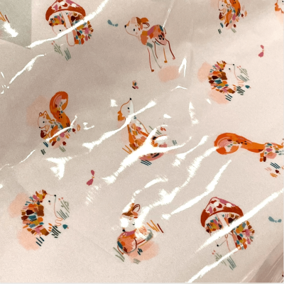 Tecido Plastificado | Katia - Bichinhos Rosa