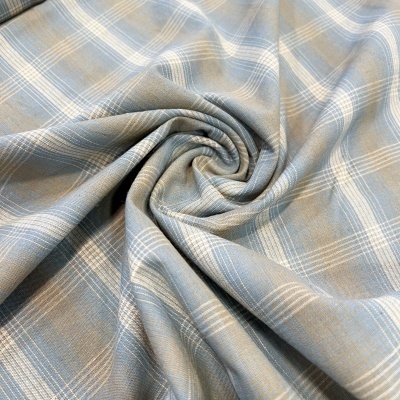 Tecido Japonês | Provence - Bege, Castanho e Azul