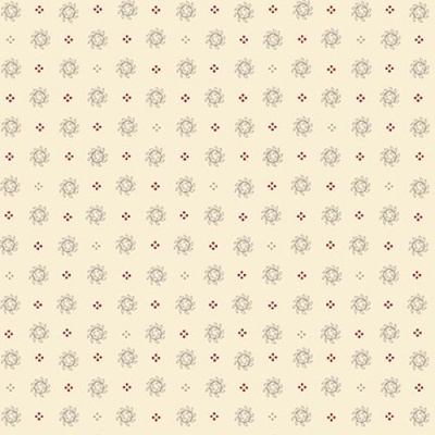 Tecido Kim Diehl Laurel | Gratitude and Grace - Wreaths Neutral Cream