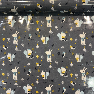 Tecido Plastificado | Amigos na Neve