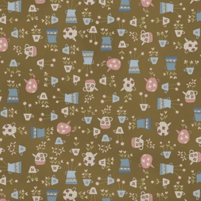 Tecido Natalie Bird | Blume & Grow - DV3953