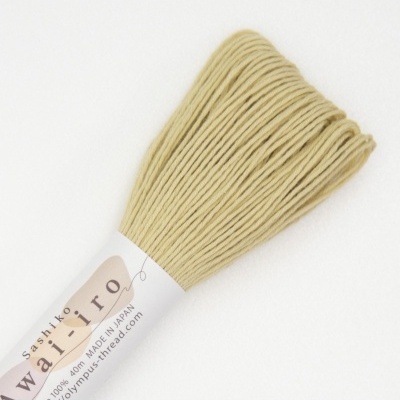 Fio de Sashiko | Awai-Iro 40m - Amarelo Suave