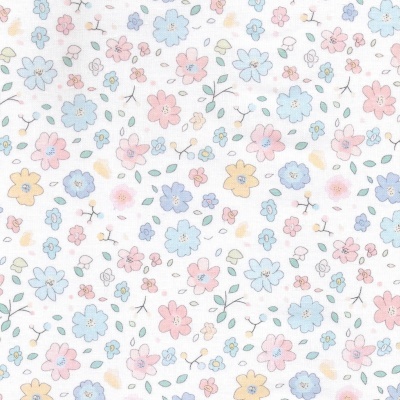 Tecido Pontotextil | Florinhas Pastel