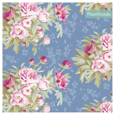Tecido Plastificado | Tilda - Hazel Blue