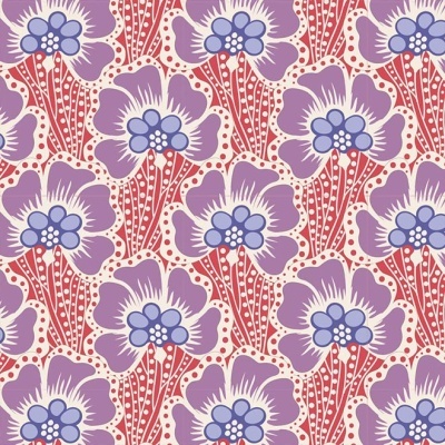 Tecido Tilda | Ocean Flower - Coral