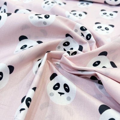 Tecido Le Tissu by Domotex | Pandas - Rosa