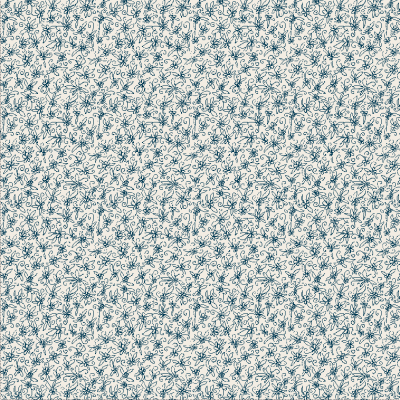 Tecido FunFlowers - Azul