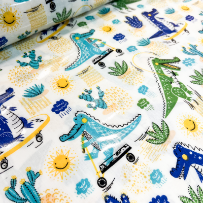 Tecido Plastificado | Crocodilos