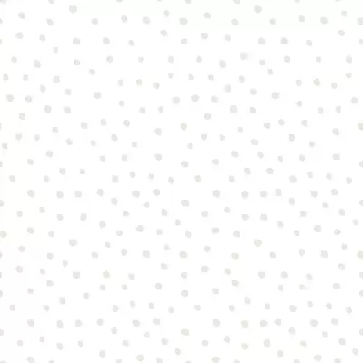 Tecido Pontotextil | Branco com Pintas Bege