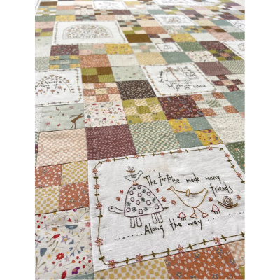 Hatched and Patched | Slow and Steady Quilt