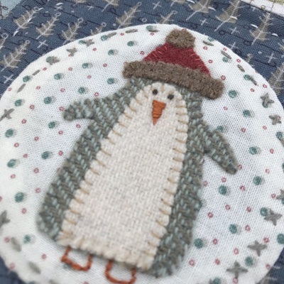 Hatched and Patched | Merry Christmas Wallhanging