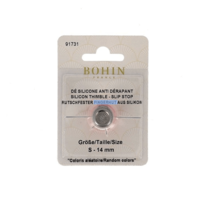 Bohin | Dedal de Silicone com Ponta em Aço - S