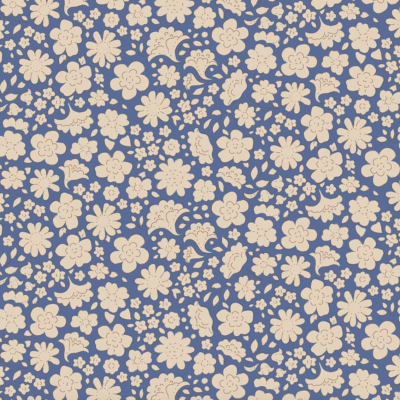 Tecido Tilda | Carla - Blue