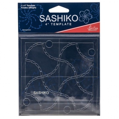 Sew Easy | Template de Sashiko | Fondou 4" - Weight