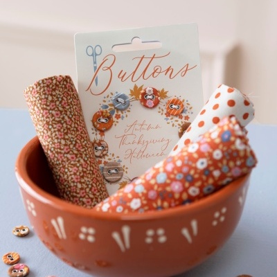 Tilda | Botões - Autumn Thanksgiving Halloween - 10 e 12 mm