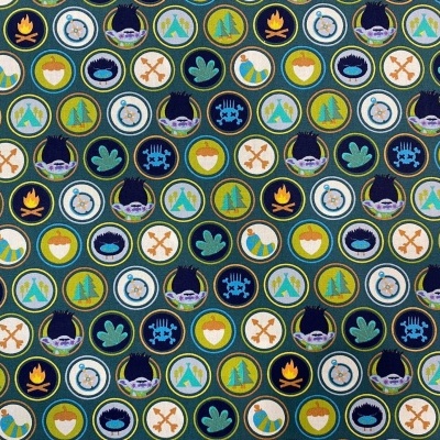 Tecido Disney | Trolls - Circles