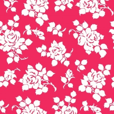 Tecido Tanya Whelan | Tonal Bouquet - Light Red