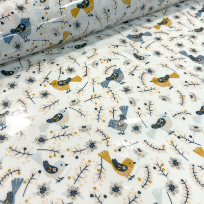 Tecido Plastificado | Passarinhos