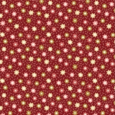 Tecido EQP | Sprinkles - Burgundy