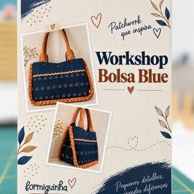 Passo-a-Passo Formiguinha | Bolsa Blue