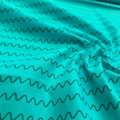 FABRICART | Ondas - Jade