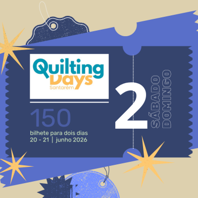 Quilting Days | Ingresso - Sábado e Domingo