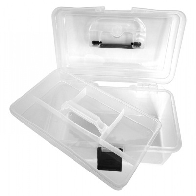 Caixa de Organização Transparente - Pequena