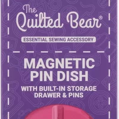 The Quilted Bear | Alfineteiro Magnético - Rosa