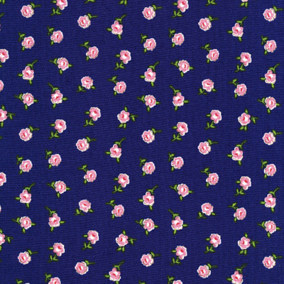 Tecido Makower | Katie Jane Rose - Blue