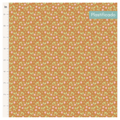 Tecido Plastificado | Tilda - Tispy Orange