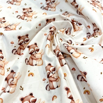 Tecido Pontotextil | Amizade - Branco