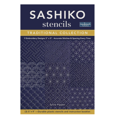 Livro | Sashiko Stencils - Tradicional Collection