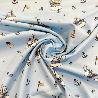 Tecido Poppy | Maritime - Azul Claro