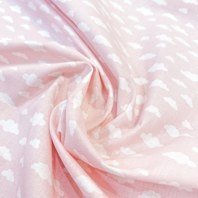 Tecido Le Tissu by Domotex | Nuvens - Rosa