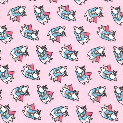 Tecido | Super UNICORN - Rosa