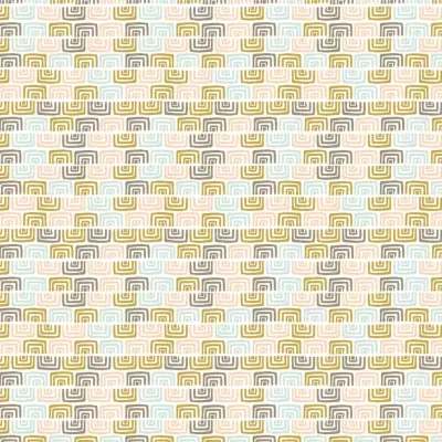 Tecido Camelot Fabrics | Geo Brick - Amarelo