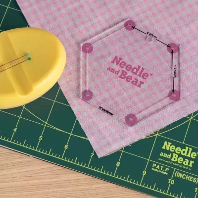 Needle & Bear | Templates - Hexágono Needle & Bear | Templates - Hexágono