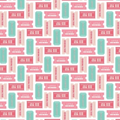 Tecido Disney | Dumbo Tickets