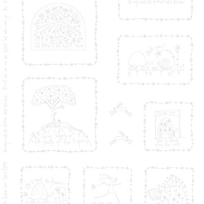 Painel Anni Downs | Slow & Steady - DV7441